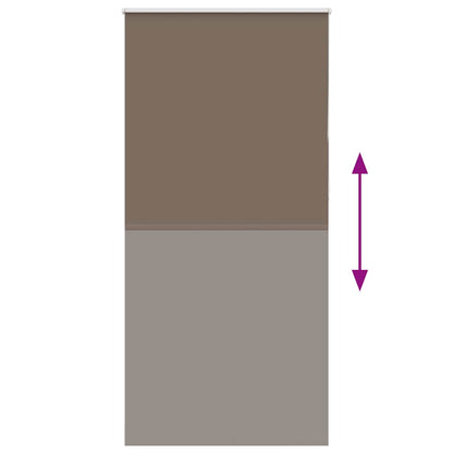 Roleta Zatemňovací Káva 110X230Cm Šířka Látky 105,7Cm Polyester