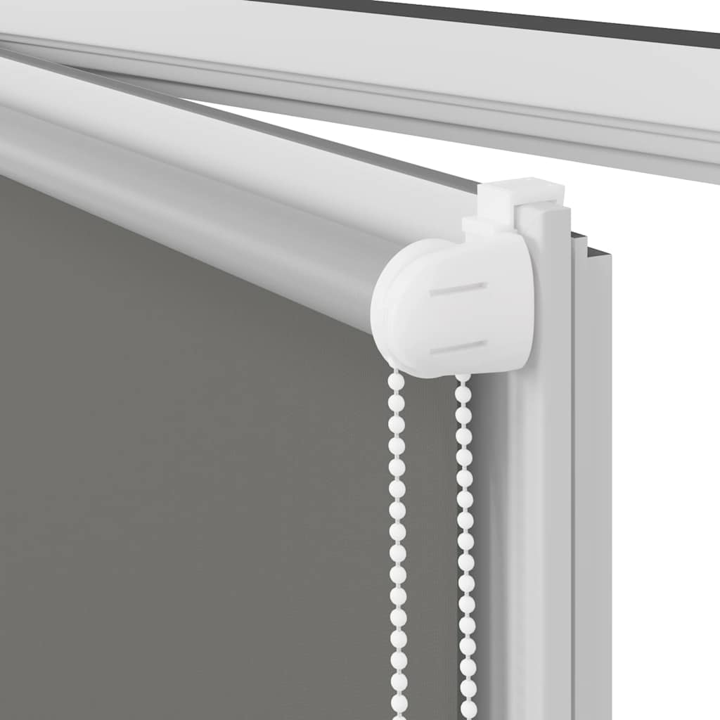 Roleta Zatemňovací Šířka Látky 85,7 Cm Polyester Šedá