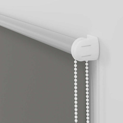 Roleta Zatemňovací Šířka Látky 85,7 Cm Polyester Šedá