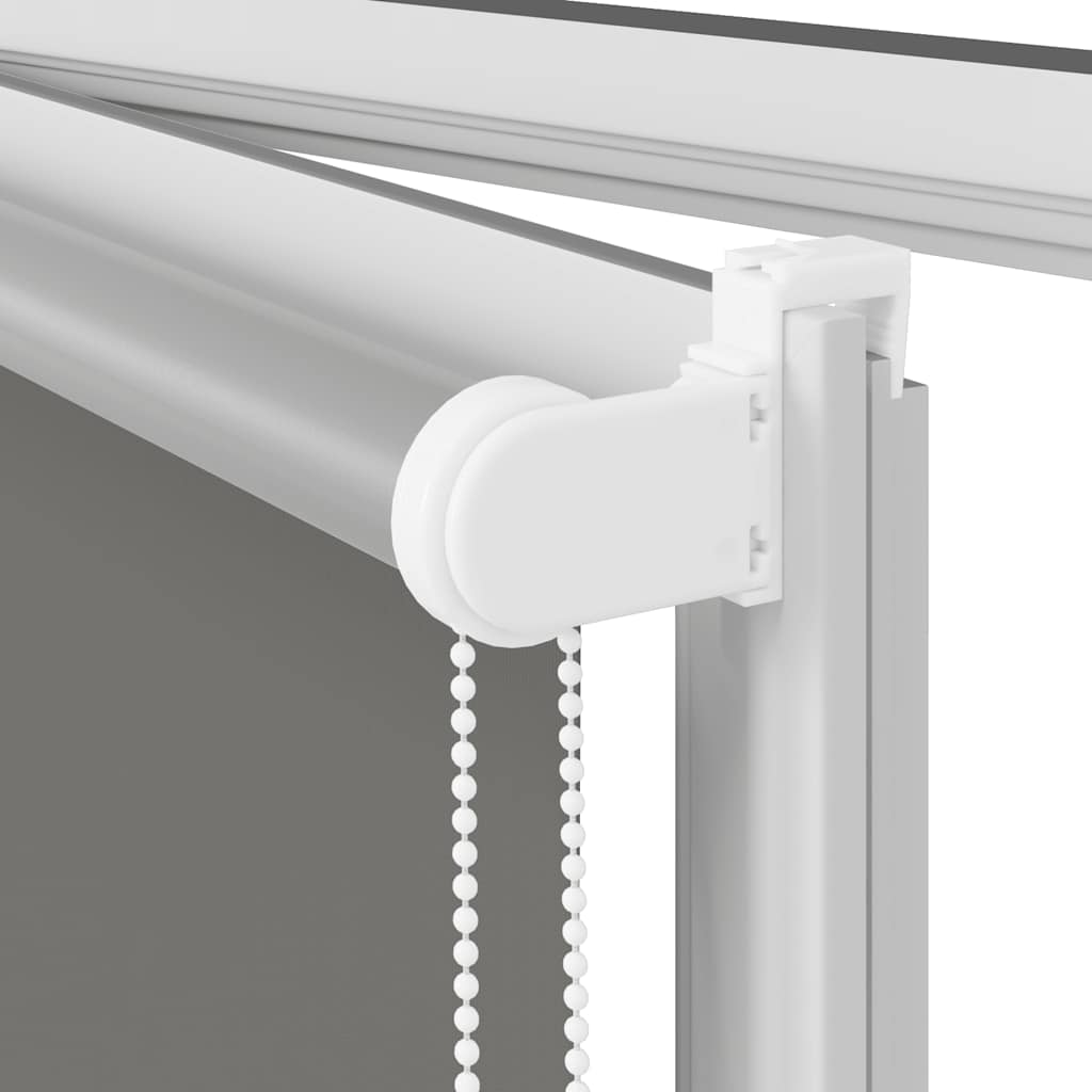 Roleta Zatemňovací Šířka Látky 146,6 Cm Polyester Šedá