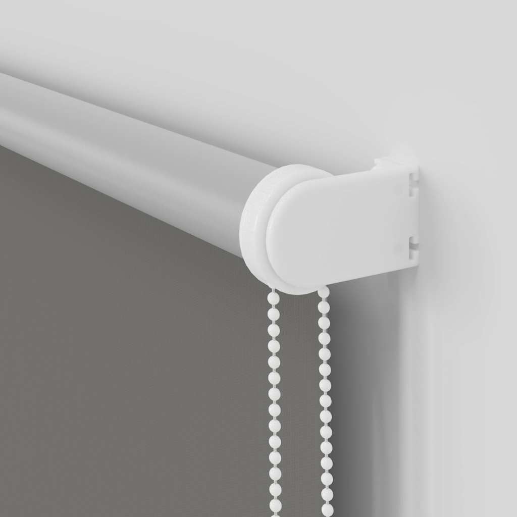 Roleta Zatemňovací Šířka Látky 146,6 Cm Polyester Šedá