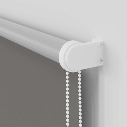 Roleta Zatemňovací Šířka Látky 146,6 Cm Polyester Šedá