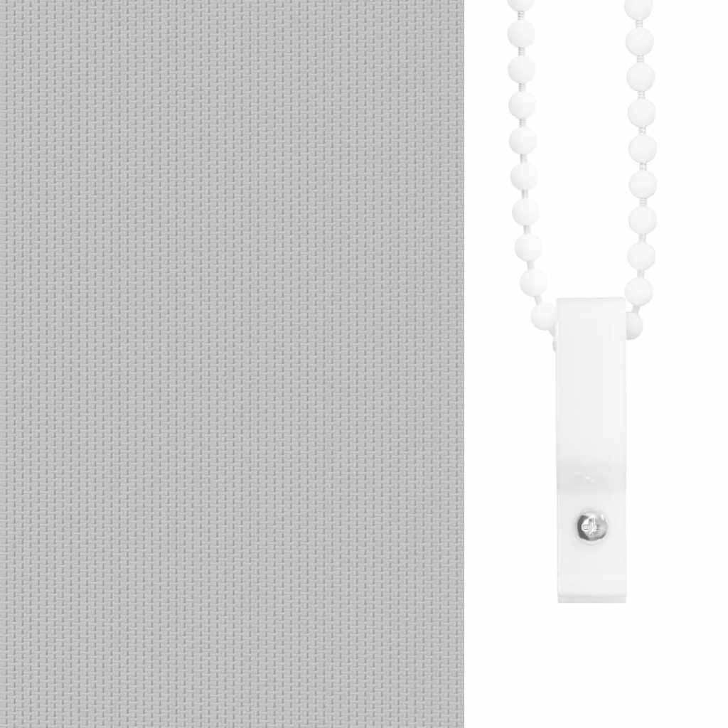 Roleta Zatemňovací Šířka Látky 161,6 Cm Polyester Světle Šedá