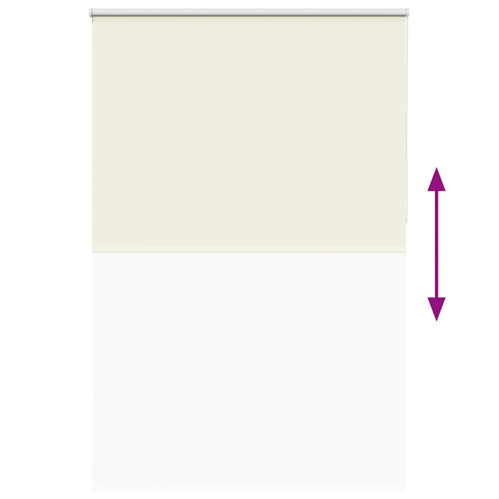 Roleta Zatemňovací Našedlá Šířka Látky 156,6 Cm Polyester Tlumeně Bílá