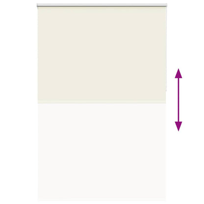 Roleta Zatemňovací Našedlá Šířka Látky 156,6 Cm Polyester Tlumeně Bílá