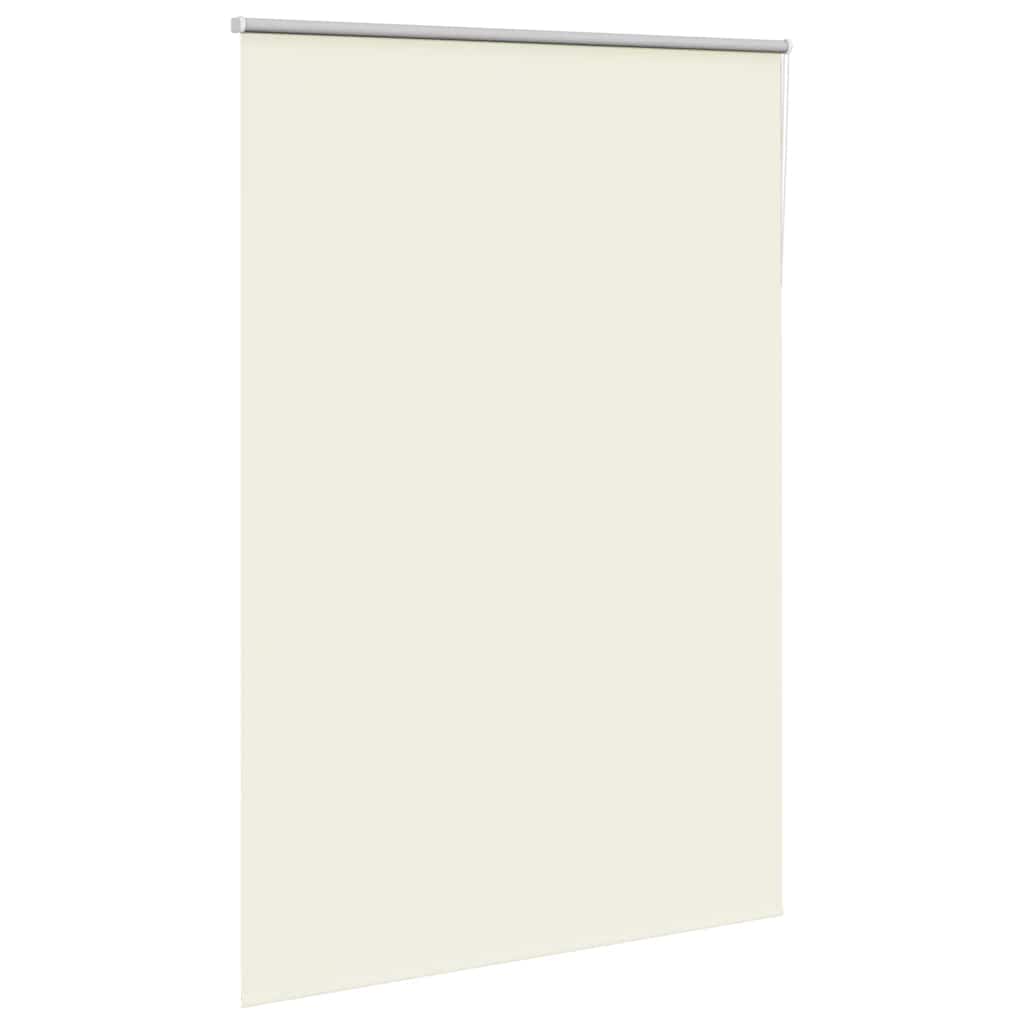 Roleta Zatemňovací Našedlá Šířka Látky 146,6 Cm Polyester Tlumeně Bílá