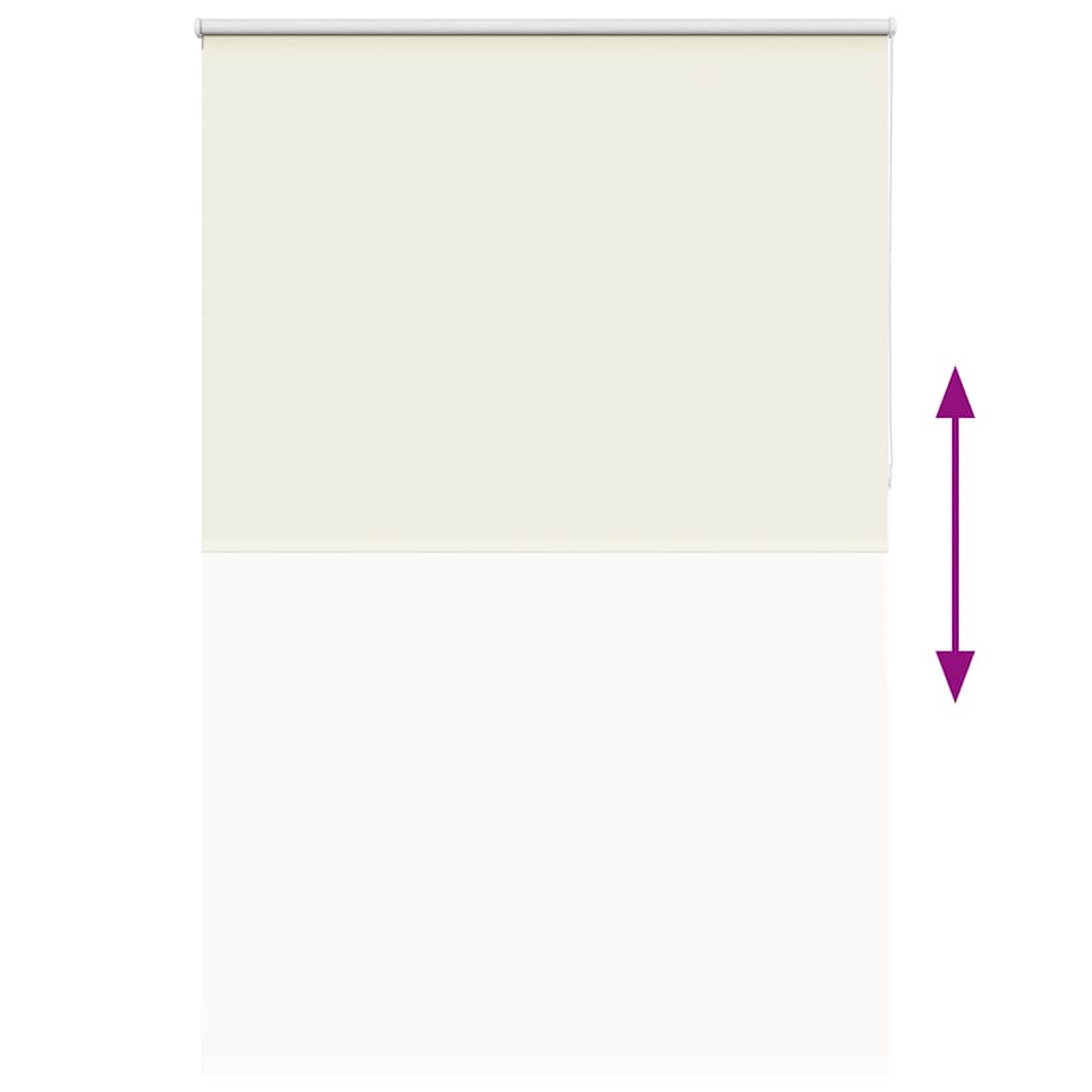 Roleta Zatemňovací Našedlá Šířka Látky 161,6 Cm Polyester Tlumeně Bílá