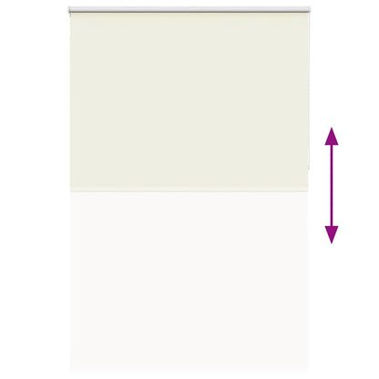 Roleta Zatemňovací Našedlá Šířka Látky 161,6 Cm Polyester Tlumeně Bílá