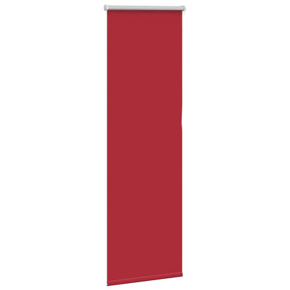 Roleta Zatemňovací Červená Šířka Látky 50,7 Cm Polyester