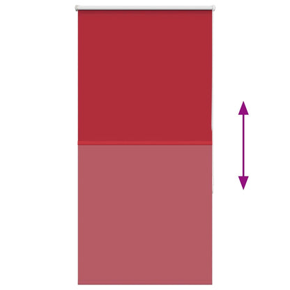 Roleta Zatemňovací Červená Šířka Látky 65,7 Cm Polyester Červená