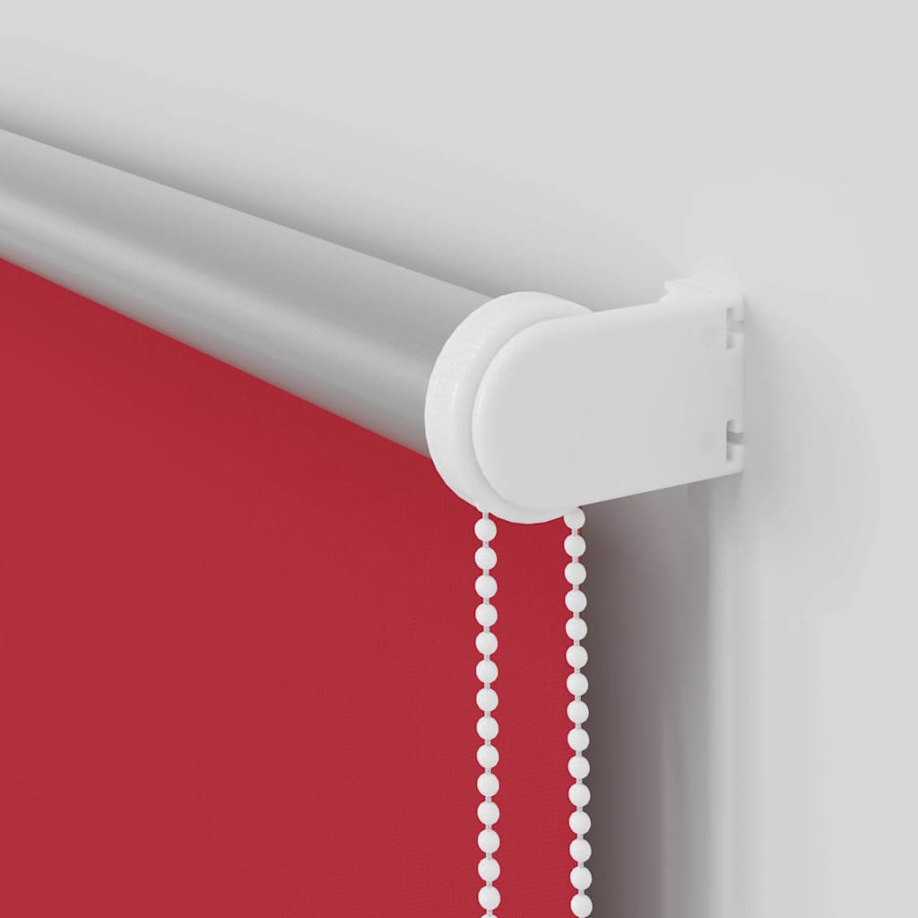 Roleta Zatemňovací Červená Šířka Látky 121,6 Cm Polyester