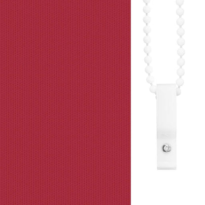 Roleta Zatemňovací Červená Šířka Látky 161,6 Cm Polyester