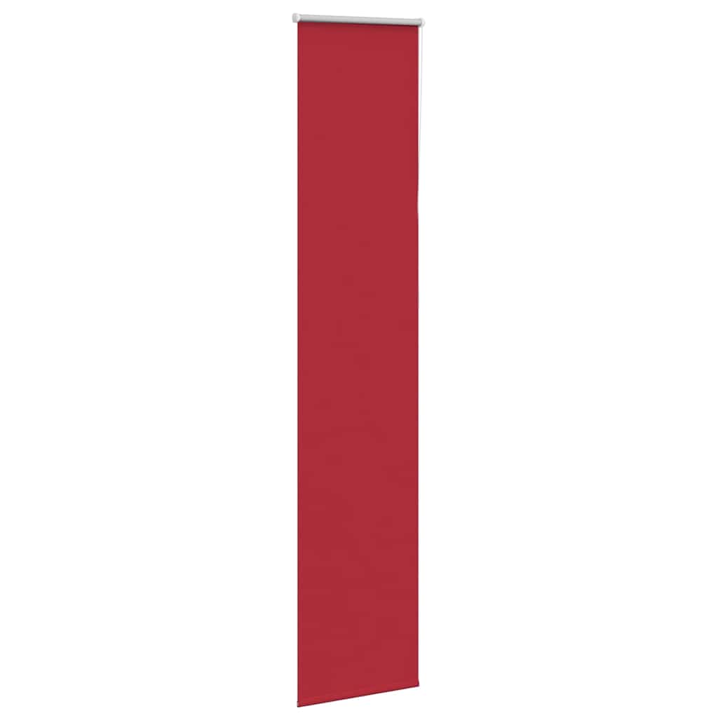 Roleta Zatemňovací Červená Šířka Látky 35,7 Cm Polyester