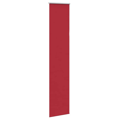 Roleta Zatemňovací Červená Šířka Látky 35,7 Cm Polyester