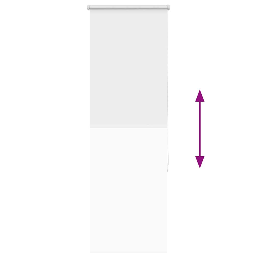 Roleta Zatemňovací Bílá 40X130 Cm Šířka Látky 35,7 Cm Polyester