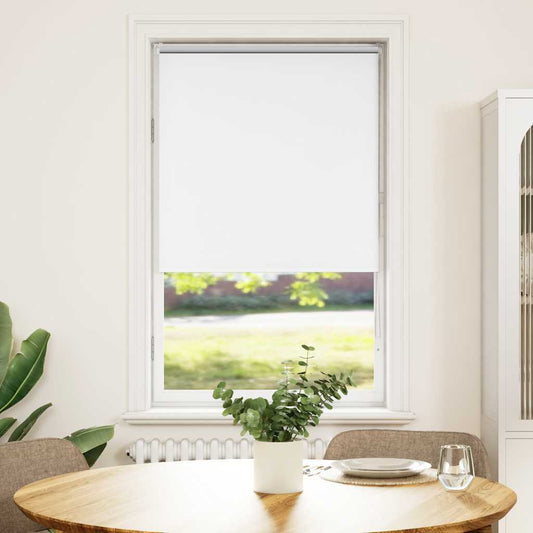 Roleta Zatemňovací Bílá 85X130 Cm Šířka Látky 80,7 Cm Polyester