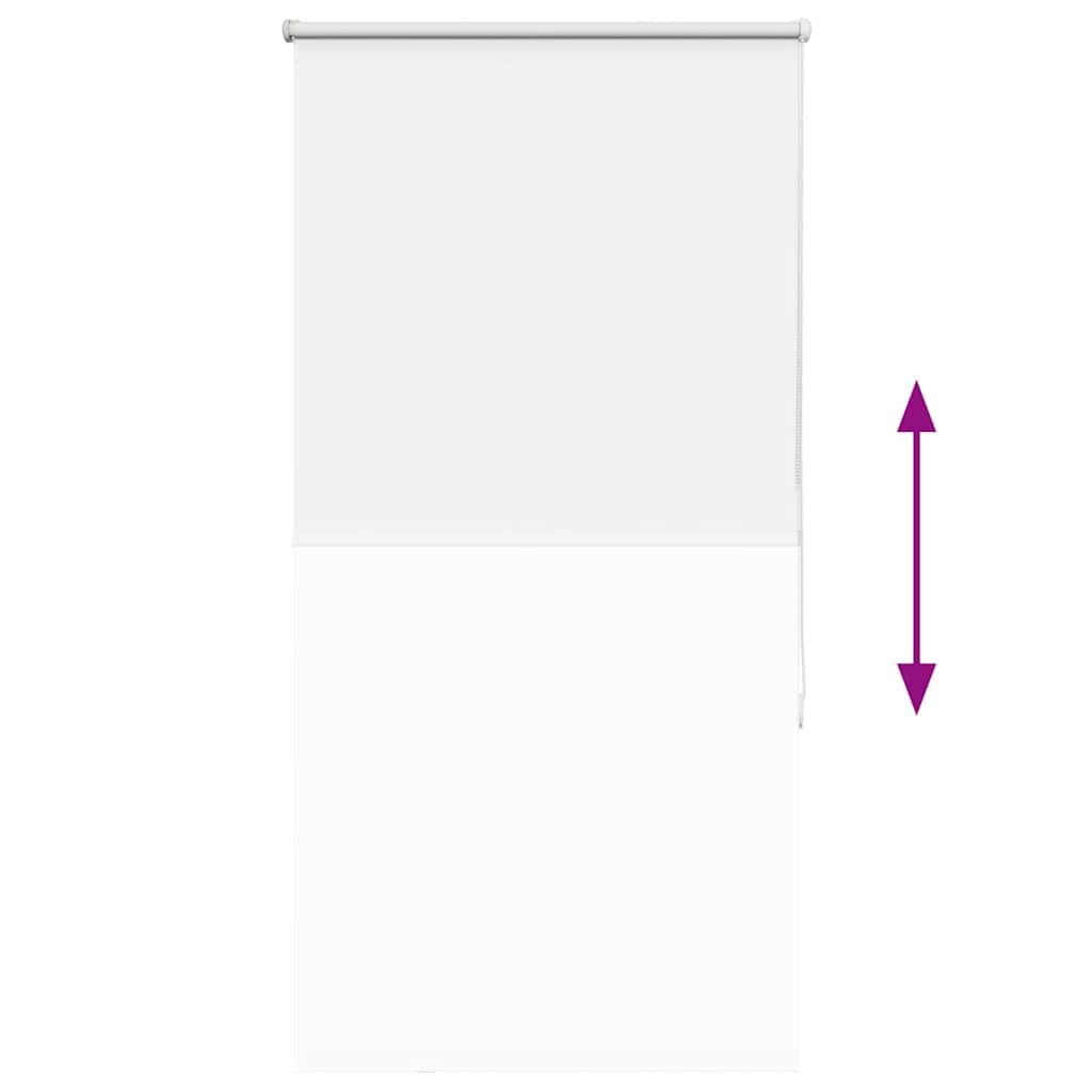 Roleta Zatemňovací Bílá 85X130 Cm Šířka Látky 80,7 Cm Polyester