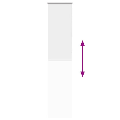 Roleta Zatemňovací Bílá 45X230 Cm Šířka Látky 40,7 Cm Polyester