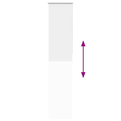 Roleta Zatemňovací Bílá 55X230 Cm Šířka Látky 50,7 Cm Polyester