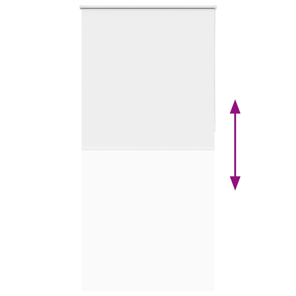 Roleta Zatemňovací Bílá 115X230Cm Šířka Látky 110,7Cm Polyester