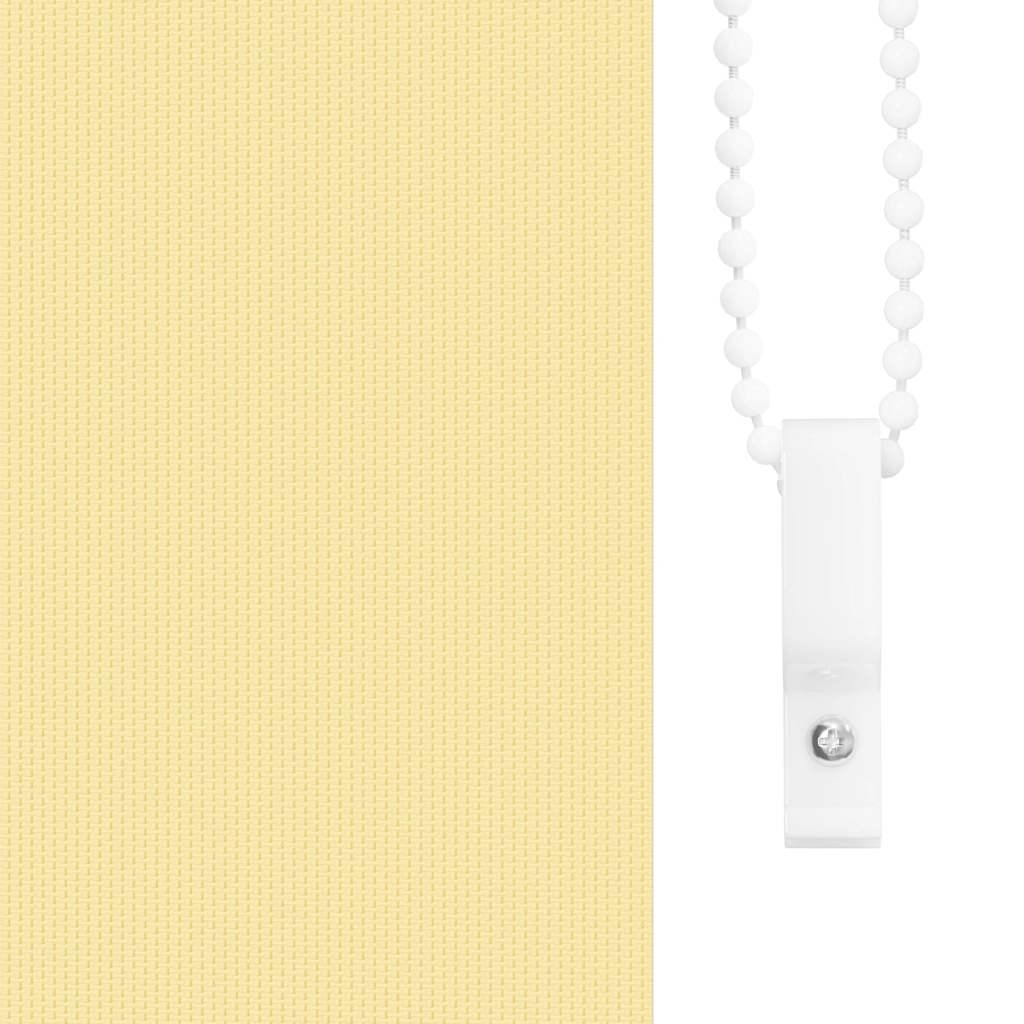Roleta Zatemňovací Žlutá Šířka Látky 65,7 Cm Polyester