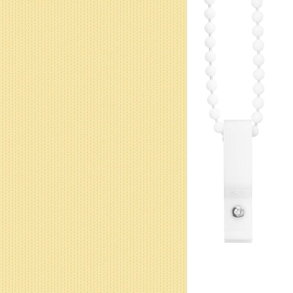 Roleta Zatemňovací Žlutá Šířka Látky 110,7 Cm Polyester