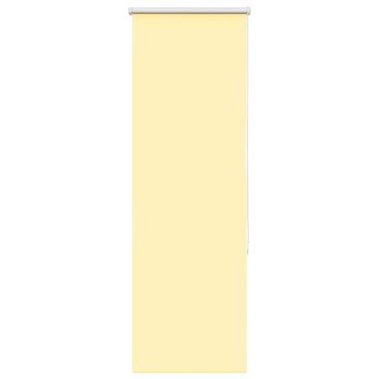 Roleta Zatemňovací Žlutá Šířka Látky 40,7 Cm Polyester