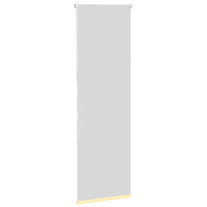 Roleta Zatemňovací Žlutá Šířka Látky 40,7 Cm Polyester