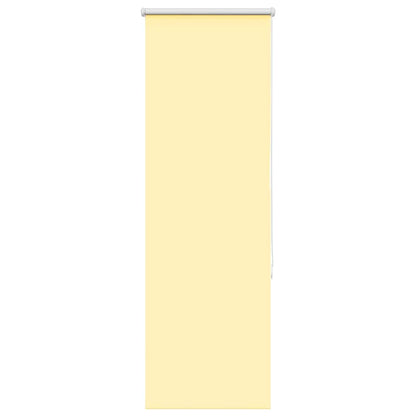 Roleta Zatemňovací Žlutá Šířka Látky 35,7 Cm Polyester