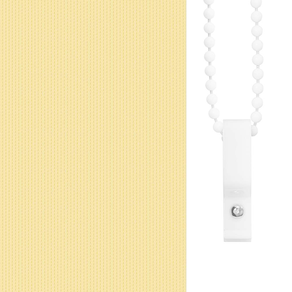Roleta Zatemňovací Žlutá Šířka Látky 65,7Cm Polyester Žlutá