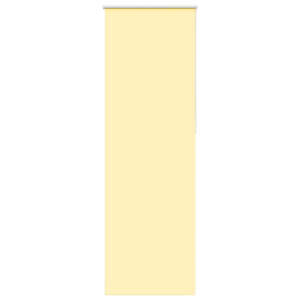 Roleta Zatemňovací Žlutá 75X Šířka Látky 70,7Cm Polyester Žlutá