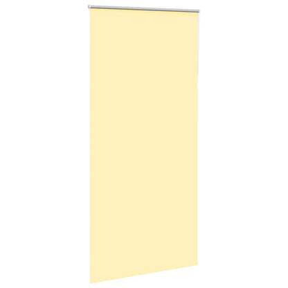 Roleta Zatemňovací Žlutá Šířka Látky 110,7 Cm Polyester