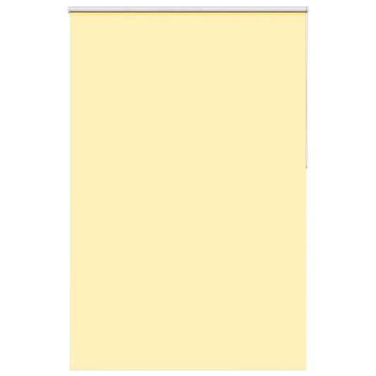 Roleta Zatemňovací Žlutá Šířka Látky 141,6 Cm Polyester