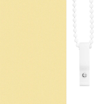 Roleta Zatemňovací Žlutá Šířka Látky 126,6 Cm Polyester