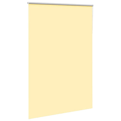 Roleta Zatemňovací Žlutá Šířka Látky 151,6 Cm Polyester