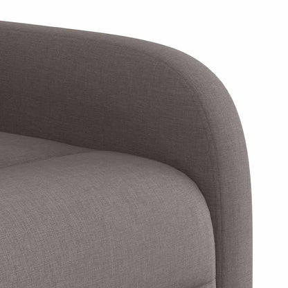 Polohovací Křeslo Textil Taupe