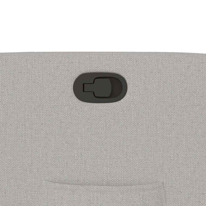 Polohovací Křeslo Textil Obláčkově Šedá
