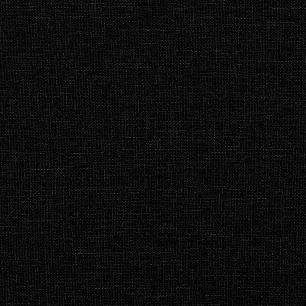 Masážní Polohovací Křeslo Černé Textil Černá