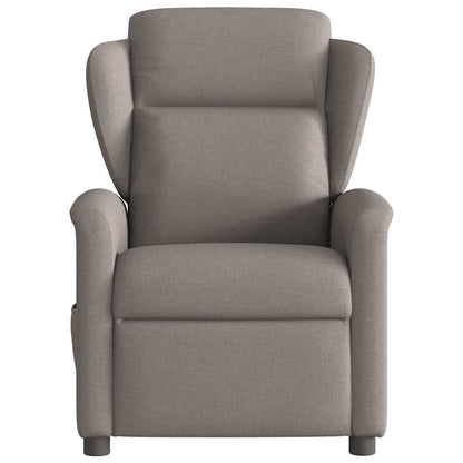 Polohovací Křeslo Textil Taupe