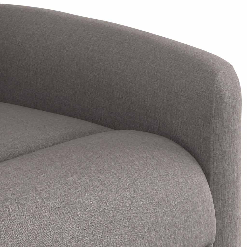 Polohovací Křeslo Textil Taupe