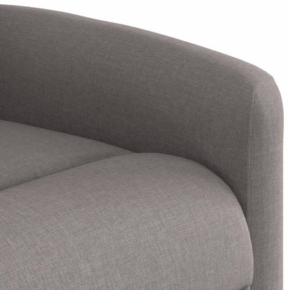 Polohovací Křeslo Textil Taupe