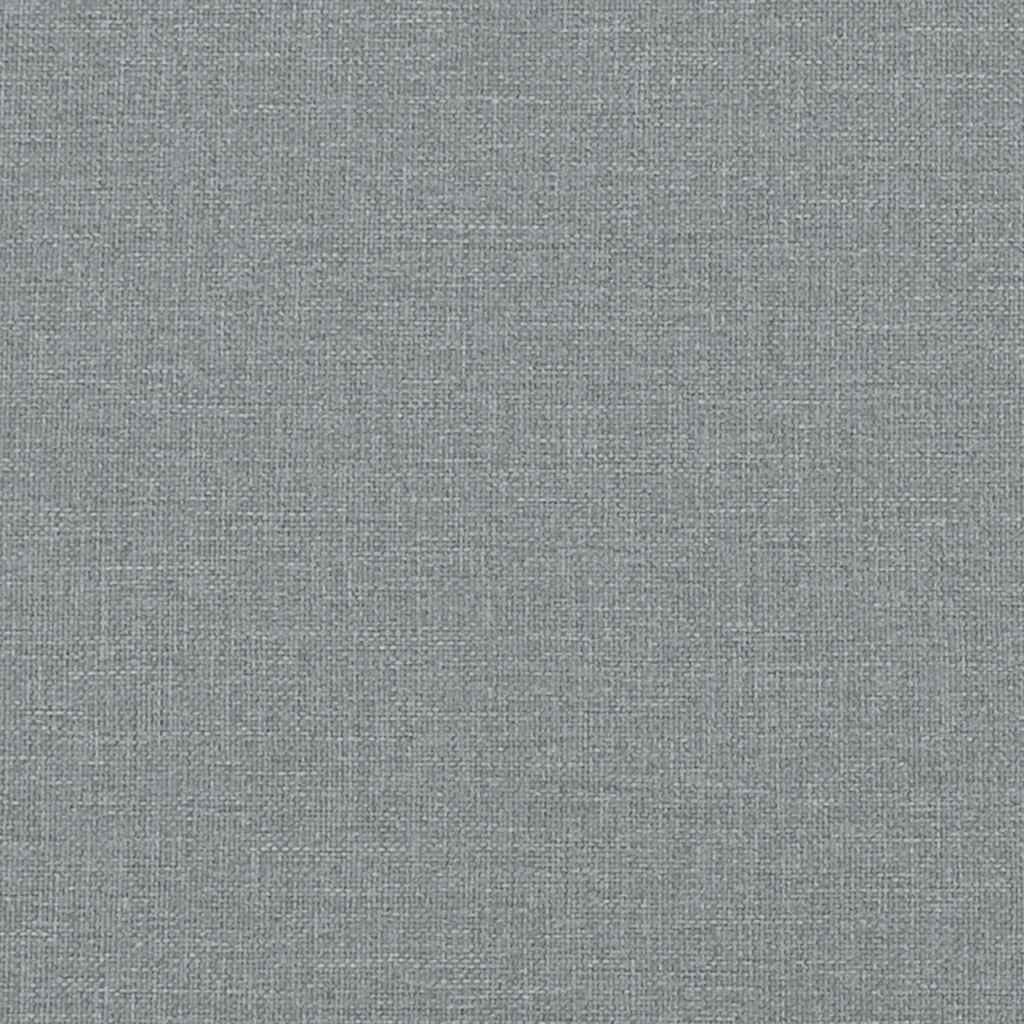 Polohovací Křeslo Světle Šedé Textil Světle Šedá