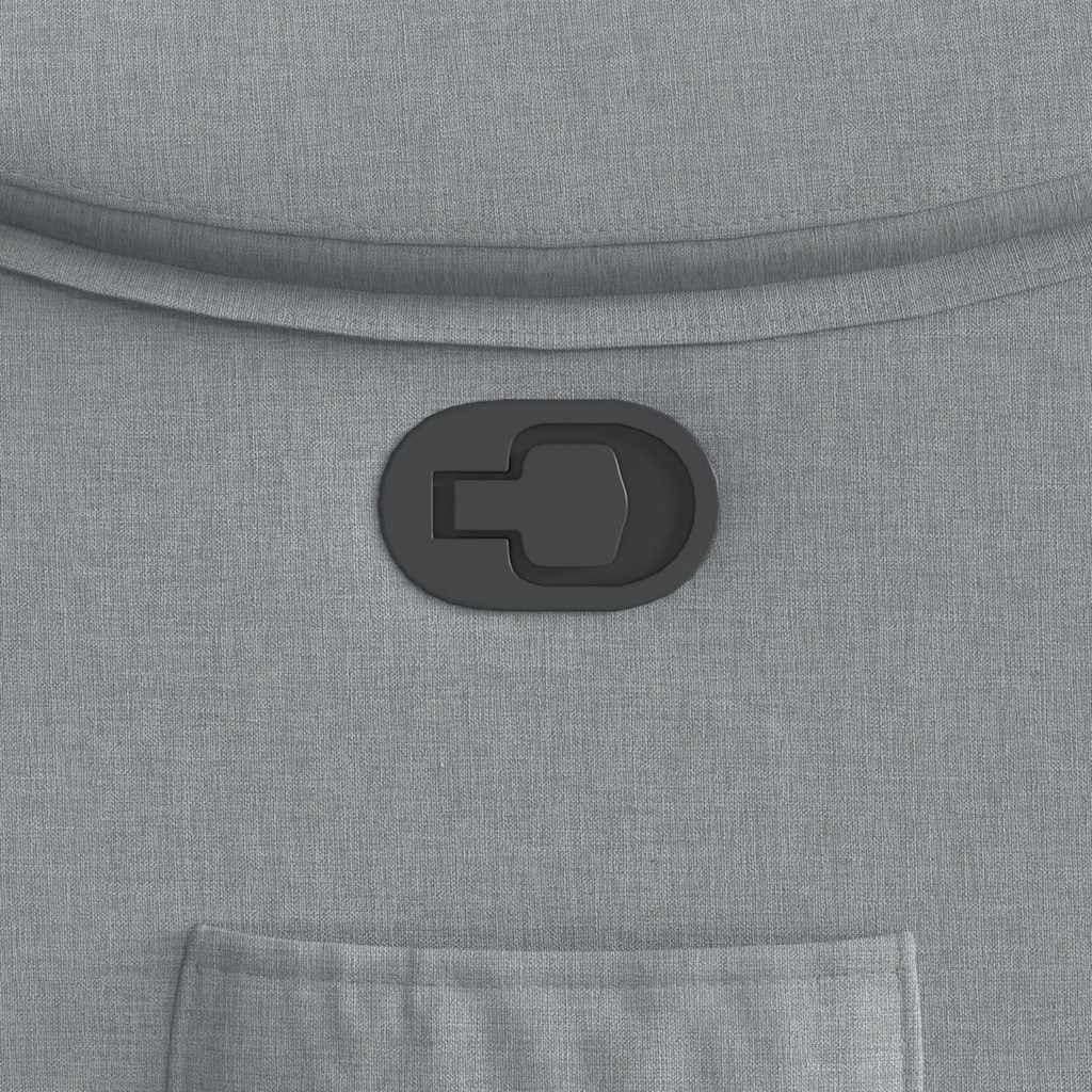 Polohovací Křeslo Světle Šedé Textil Světle Šedá