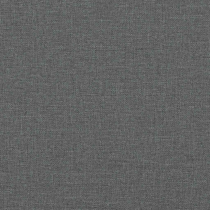 Polohovací Křeslo Tmavě Šedé Textil Tmavě Šedá