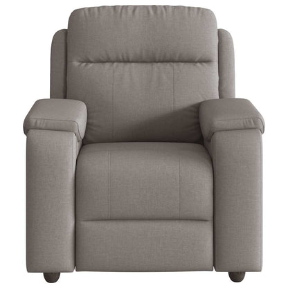Polohovací Křeslo Textil Taupe