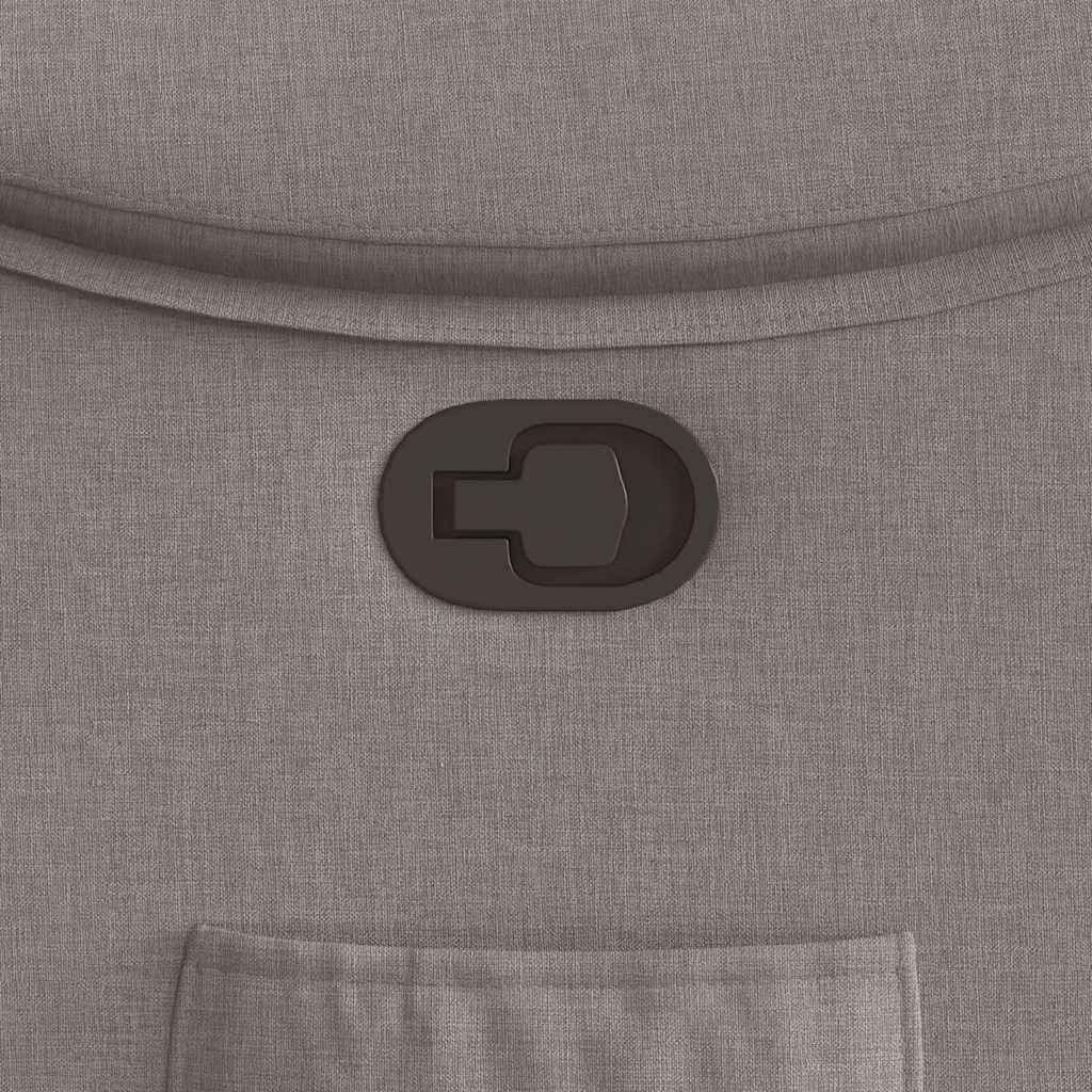Polohovací Křeslo Textil Taupe