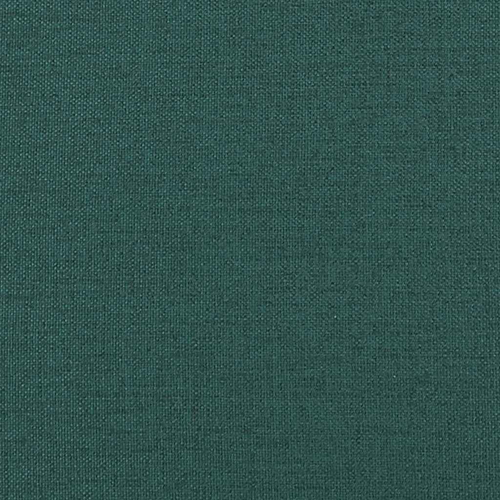 Masážní Polohovací Křeslo Tmavě Zelené Textil Tmavě Zelená