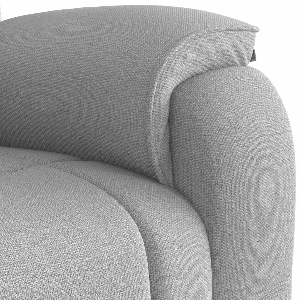 Polohovací Křeslo Textil Obláčkově Šedá