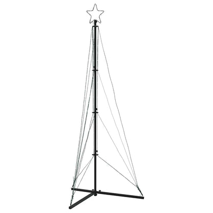 Led Vánoční Stromek 363 Studených Bílých Led Diod 182 Cm