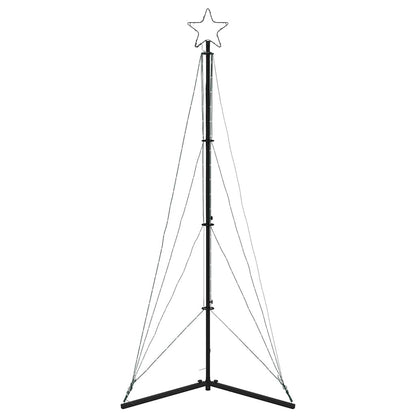Led Vánoční Stromek 363 Studených Bílých Led Diod 182 Cm